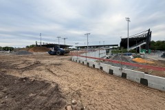 Das Preußenstadion Mitte Mai 2026.