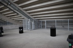 Stadionumbau Anfang August 2026. So sieht es unterhalb der Fiffi-Gerritzen-Kurve aus.
