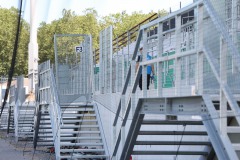 Stadionumbau Anfang August 2026.