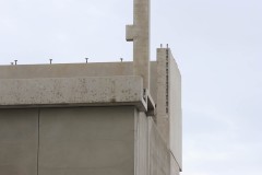 LVM-Preußenstadion am 23. Oktober 2026. Blick auf die Logenbereiche der künftigen Nordtribüne.
