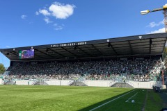 Testspiel-Doppelpack gegen den FC Southampton - und 100 Jahre Preußenstadion. Die ersten Fans auf der neuen Fifa-Gerritzen-Kurve.