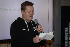23. Oktober 2025: Das erste Treffen der Fanclubs des SC Preußen Münster. Präsidiumsmitglied Burkhard Brüx führte durch den Abend. 23. Oktober 2025: Das erste Treffen der Fanclubs des SC Preußen Münster. Präsidiumsmitglied Burkhard Brüx führte durch den Abend.