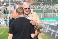 Am Montag (19. Mai) feierte der SC Preußen Münster den Klassenerhalt noch einmal im Preußenstadion.
