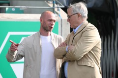 Am Montag (19. Mai) feierte der SC Preußen Münster den Klassenerhalt noch einmal im Preußenstadion.