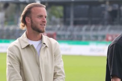 Am Montag (19. Mai) feierte der SC Preußen Münster den Klassenerhalt noch einmal im Preußenstadion.
