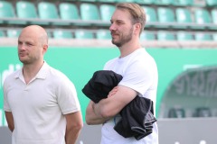 Am Montag (19. Mai) feierte der SC Preußen Münster den Klassenerhalt noch einmal im Preußenstadion.