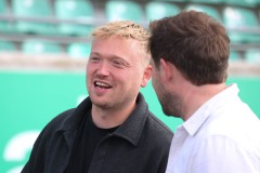 Am Montag (19. Mai) feierte der SC Preußen Münster den Klassenerhalt noch einmal im Preußenstadion.