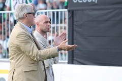 Am Montag (19. Mai) feierte der SC Preußen Münster den Klassenerhalt noch einmal im Preußenstadion.