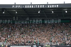 Die Fiffi-Gerritzen-Kurve im ersten Heimspiel der Saison 2026/2027.