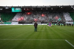 Die Fiffi-Gerritzen-Kurve im ersten Heimspiel der Saison 2026/2027.