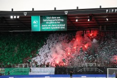 Die Fiffi-Gerritzen-Kurve im ersten Heimspiel der Saison 2026/2027.
