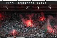 Die Fiffi-Gerritzen-Kurve im ersten Heimspiel der Saison 2026/2027.