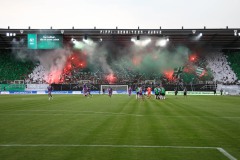 Die Fiffi-Gerritzen-Kurve im ersten Heimspiel der Saison 2026/2027.