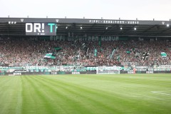 Die Fiffi-Gerritzen-Kurve im ersten Heimspiel der Saison 2026/2027.
