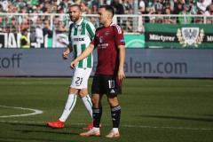 Preußen Münster - 1. FC Nürnberg 0:1. Rico Preißinger und Julian Justvan.