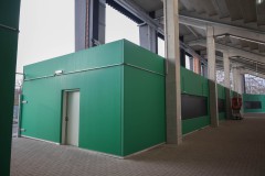 Dezember 2025: Blick iunter der West auf die Kioske.