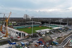 Dezember 2025: Blick aufs Stadion.