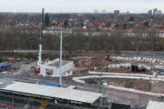 Dezember 2025: Blick aufs neue Gerätehaus.