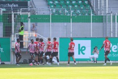 Testspiel-Doppelpack gegen den FC Southampton.  Southampton trifft.