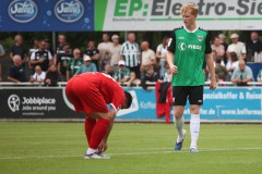 Testspiel Eintracht Rheine - Preußen Münster. Michel Scharlau.