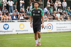 Testspiel Eintracht Rheine - Preußen Münster. Montell Ndikom.