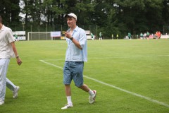 Testspiel in Kinderhaus: Johannes Schenk nur in Zivil.