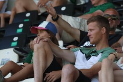 Trainingsauftakt am 28. Juni 2026. Gerrit Wegkamp zu Besuch.