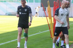 Trainingsauftakt am 28. Juni 2026. Bangen um  Marvin Schulz.