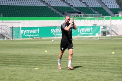 Trainingsauftakt am 28. Juni 2026. Simon Scherder.