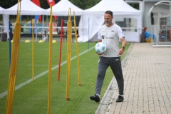 Trainingsauftakt beim SC Preußen Münster am 23. Juni 2025. Trainer Alexander Ende.