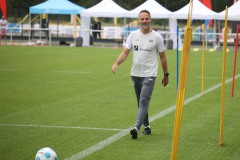 Trainingsauftakt beim SC Preußen Münster am 23. Juni 2025. Trainer Alexander Ende.