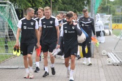 Trainingsauftakt beim SC Preußen Münster am 23. Juni 2025. 