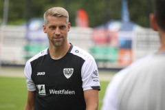 Trainingsauftakt beim SC Preußen Münster am 23. Juni 2025. Marc Lorenz.