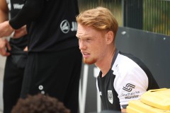 Trainingsauftakt beim SC Preußen Münster am 23. Juni 2025. Luca Bolay.