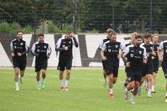 Trainingsauftakt beim SC Preußen Münster am 23. Juni 2025. 