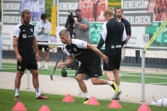 Trainingsauftakt beim SC Preußen Münster am 23. Juni 2025. 