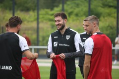 Trainingsauftakt beim SC Preußen Münster am 23. Juni 2025. Marcel Benger.