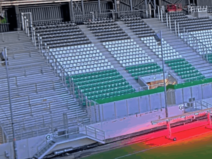 Gästeblock im Preußenstadion schrumpft, aber …