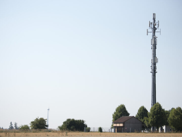 Deutsche Funkturm baut am Preußenstadion einen Mobilfunkmast