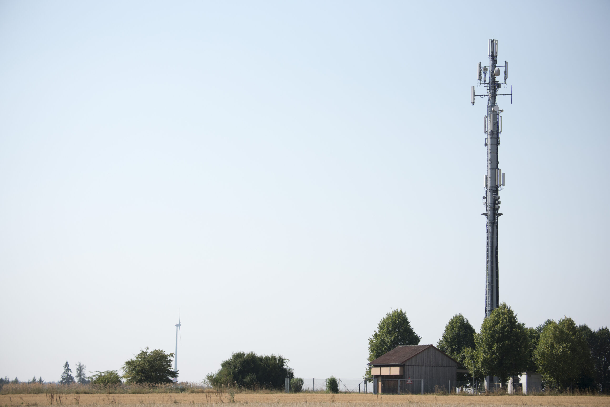 Deutsche Funkturm baut am Preußenstadion einen Mobilfunkmast