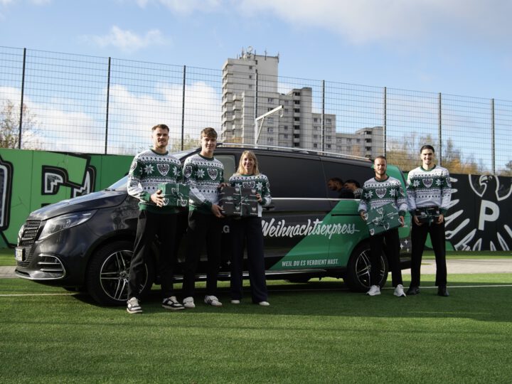 Fiege-Weihnachtsexpress rollt wieder durch das Münsterland