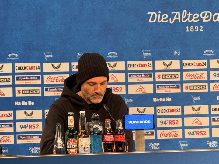 Hertha gegen Münster: Das sagen die Trainer