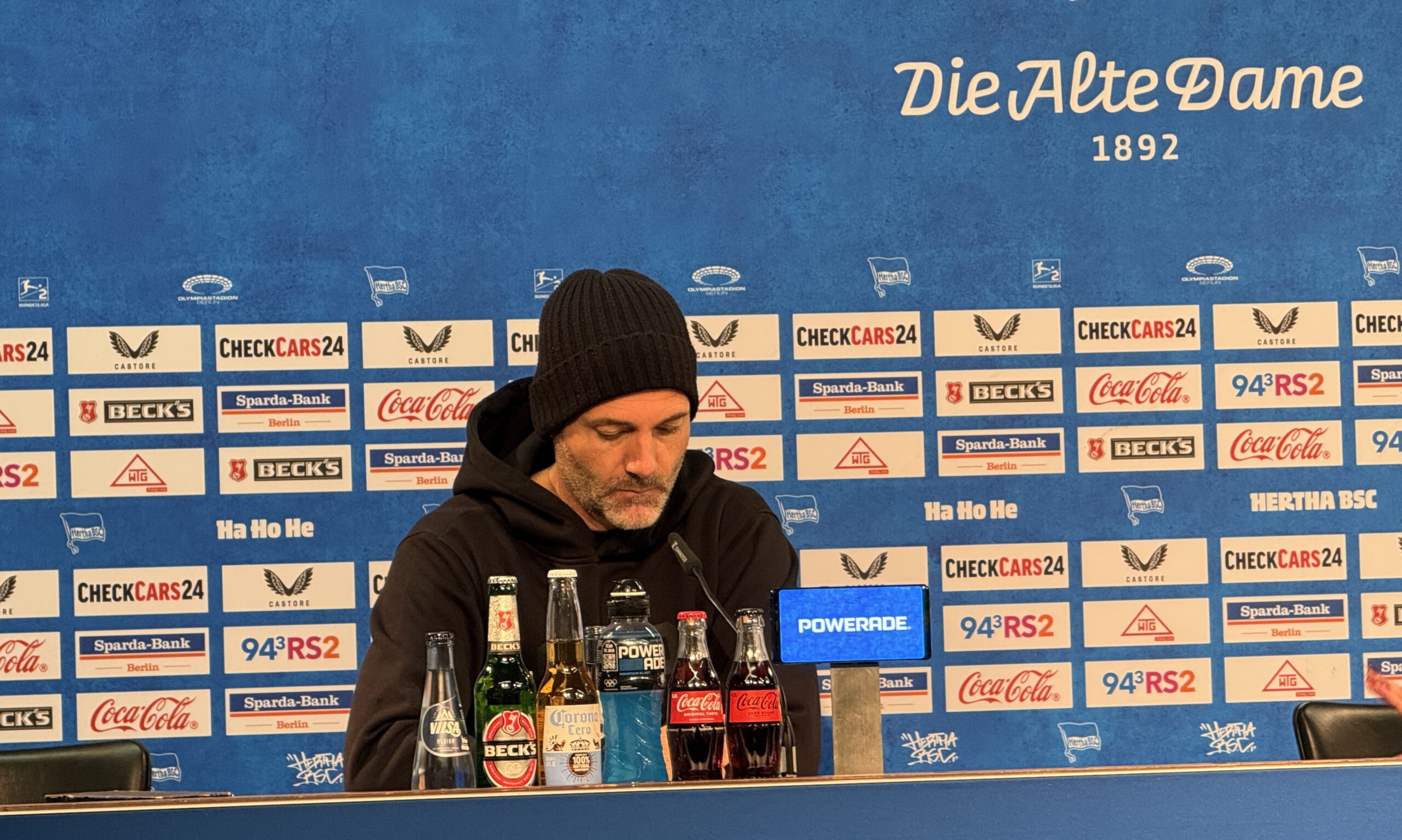Hertha gegen Münster: Das sagen die Trainer