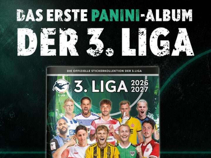 Panini gibt Stickeralbum für die 3. Liga heraus
