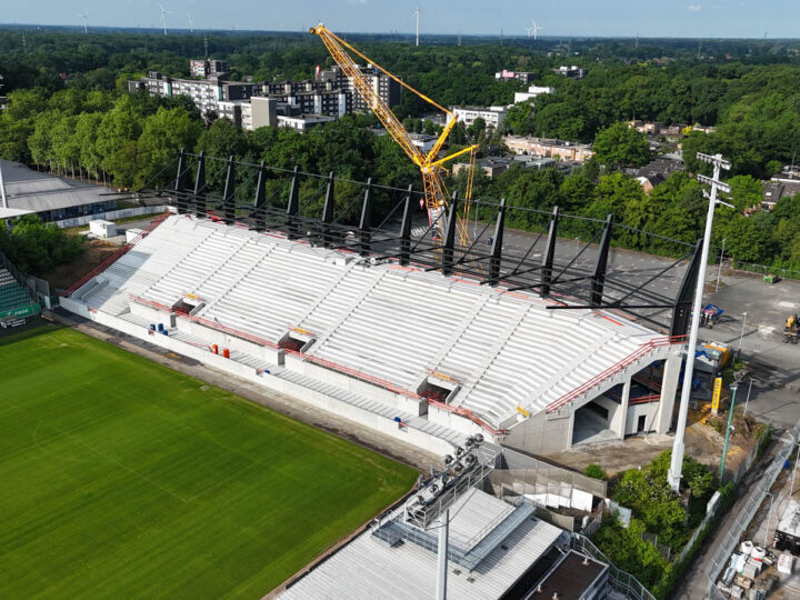 1. Juni 2025: LVM-Preußenstadion Bautagebuch 24