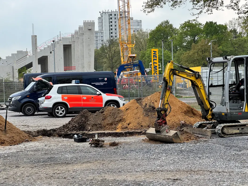 Blindgänger am LVM-Preußenstadion entschärft