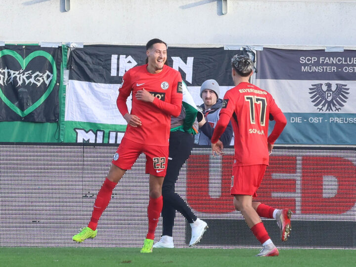 Younes Ebnoutalibs letzter Jubel für Elversberg