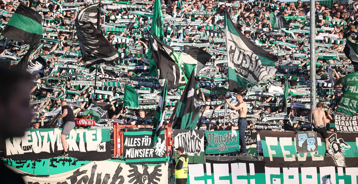 Volle Hütte bei Preußen Münster: Zuschauerboom dank 2. Bundesliga