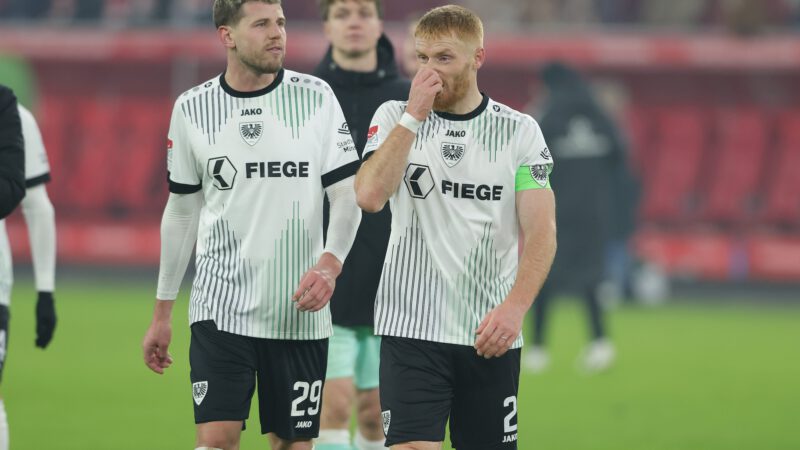 Nicht verloren, zu Null, zu wenig