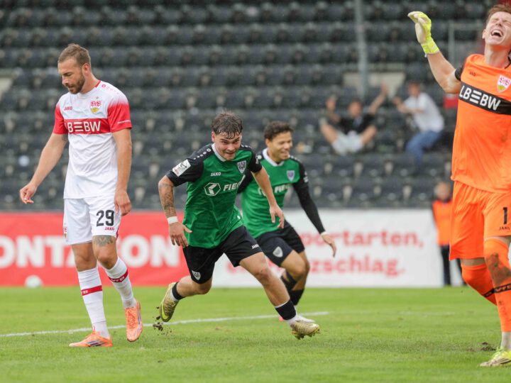 Preußen Münster schlägt Stuttgart und springt auf Platz 3